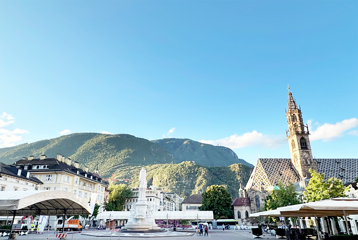 ボルツァーノの旧市街